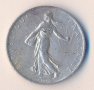 Франция стар сребърен франк 1913 година, снимка 2