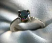 Сребърен пръстен с мистик топаз, снимка 1