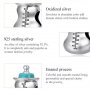 Талисман за гривна Пандора бебешка бутилка Модел 028, снимка 2