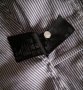Нова риза H&M синя бяла райе 3/4 S размер, снимка 4