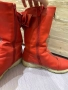 Червени дамски ботуши с панделки - 38ми номер, снимка 5