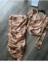Комплект от две части дълга пола и къса блуза, снимка 1 - Комплекти - 43685560