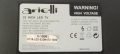 Arielli LED-32DN4T2 със счупен екран HV320WHB-N86/TP.MS3663S.PB818/NTB320HD-N86_A1/, снимка 2