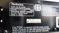Стерео уредба Technics SA-DV290, SH-DV290, RS-DV290, SL-DV290, SL-EH760, снимка 9