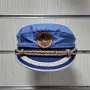 Нова детска капитанска шапка с Котвичка в син цвят , снимка 1