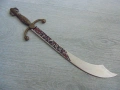 № 8455 Стар декоративен нож – ориенталски стил , снимка 2