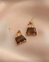 Дамски обеци с камъни, снимка 2