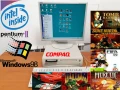 ⭐Продавам ретро компютър Compaq Deskpro EN SFF с много ретро игри⭐, снимка 1