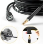 Маркуч за водоструйка Karcher K2–K7 – Click Connect + M22 резба, 15м, снимка 5