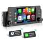 Wireless Андроид Мултимедия PA1168 – 5″, Wireless CarPlay / Android Auto, Bluetooth, FM, снимка 1