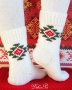 Плетени Чорапи ,,Канатица" с везана шевица!, снимка 13