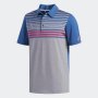 adidas Ultimate365 3-Stripes Heathered Polo Shirt - страхотна мъжка тениска, снимка 2
