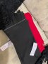Дамски зимни шалове червен черен шал, снимка 1 - Други - 43300446