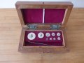 Български комплект теглилки тежести грамове за везна 1974 г, снимка 2