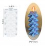 3D геометрична колона пръснати триъгълници силиконов молд форма калъп свещ шоколад гипс смола свещи, снимка 1 - Форми - 37538230