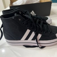 Нови оригинални кецове Adidas 39,3 номер бели и черни, снимка 15 - Кецове - 38299282