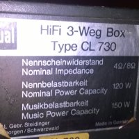 dual cl730 150w-hifi made in germany-внос швеицария-1брои, снимка 16 - Тонколони - 26241379