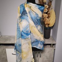 Дамски шалове от памук , снимка 2 - Шалове - 42963456
