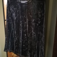 сребриста блуза , снимка 3 - Блузи с дълъг ръкав и пуловери - 12660269