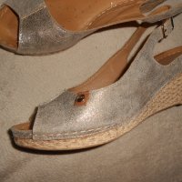 Lasocki Дамски сандали от естествена кожа на платформа, снимка 5 - Дамски ежедневни обувки - 26570104