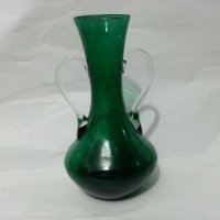 Стъклена кана ваза гарафа, снимка 2 - Антикварни и старинни предмети - 35590030