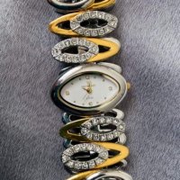 Уникален дизайнерски елегантен стилен и марков часовник, снимка 1 - Дамски - 32362845