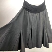 Zwarte canvas rok L, снимка 2 - Поли - 43104845