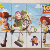 Намаление- 6 лв! Пъзел - кубчета Toy Story 28/21 см, снимка 5 - Игри и пъзели - 39189560