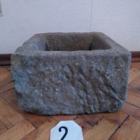 Старо каменно корито, ръчно изсечено от възрожденски майстор каменар през турско., снимка 4 - Антикварни и старинни предмети - 38890282