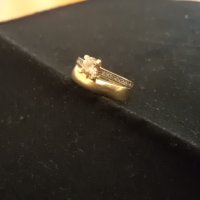 дамски златен пръстен, снимка 2 - Пръстени - 43236697