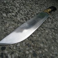 Дълъг ловен нож с кания, снимка 3 - Ножове - 32746249