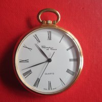 Уникален позлатен швейцарски джобен часовник , снимка 5 - Джобни - 28341324