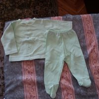 Бебешки комплект с ританки/ блузка и ританки, бебешки гащеризон, снимка 2 - Комплекти за бебе - 26799892