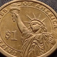 Възпоменателна монета FRANKLIN PIERCE 14 президент на САЩ (1853-1857) за КОЛЕКЦИЯ 38081, снимка 2 - Нумизматика и бонистика - 40764487