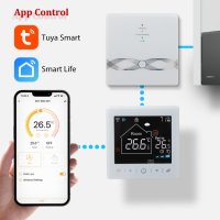Нов Wifi Smart безжичен програмируем цифров термостат Температурен регулатор на газов котел за управ, снимка 4 - Друга електроника - 43067235