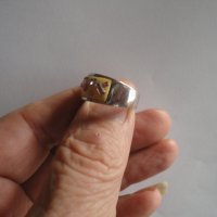 Невероятен сребърен пръстен с камъни 925, снимка 4 - Пръстени - 38766068