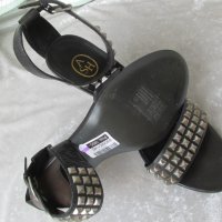 НОВИ елегантни дамски сандали , летни обувки N - 39 - 40 ASH® original, 3x 100% естествена кожа, снимка 2 - Сандали - 26217982