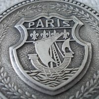 Старинен посребрен сувенир PARIS, снимка 6 - Други ценни предмети - 32372244