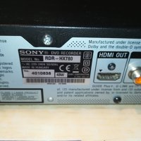 SONY RDR HX-780 HDD/DVD RECORDER-USB/HDMI, снимка 15 - Плейъри, домашно кино, прожектори - 29063533