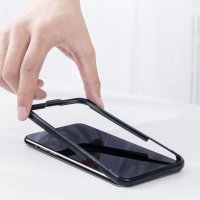 2бр. Baseus 0.3мм Стъклен протектор за iPhone X XS 11 Pro Прозрачен, снимка 8 - Фолия, протектори - 28542451