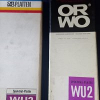 Спектрални плаки,ORWO, ГДР, снимка 1 - Антикварни и старинни предмети - 35448055