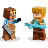 LEGO® Minecraft™ 21252 - Оръжейната, снимка 4 - Конструктори - 43849073