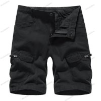 Мъжки къси карго панталони с камуфлажен принт, 8цвята - 023, снимка 8 - Къси панталони - 40551443