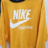 Nike Sportswear дамска жълта блуза овърсайз номер л м, снимка 8 - Блузи с дълъг ръкав и пуловери - 39571444