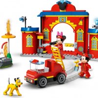 НОВО ЛЕГО 10776  DISNEY - Пожарникарската станция на Мики и приятели LEGO 10776 Mickey & Friends Fir, снимка 3 - Образователни игри - 38119016