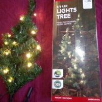 3 броя свързани елхи с 36 LED лампички.Коледна декорация., снимка 4 - Декорация за дома - 38859801