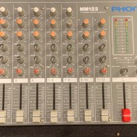 Phonic MM122  12 Channel Mixing, снимка 2 - Ресийвъри, усилватели, смесителни пултове - 44078755