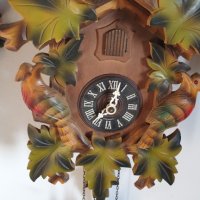 Стенен часовник с кукувица - Шварцвалд, снимка 10 - Антикварни и старинни предмети - 43360667