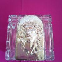 Прекрасна Италианска Кутия За Бижута Оловен Кристал Със  Иконка, снимка 2 - Други - 43150906