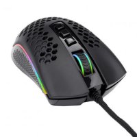 Мишка Геймърска USB Redragon Storm M808 Черна 16000dpi 9btns RGB подсветка, снимка 2 - Клавиатури и мишки - 35094727